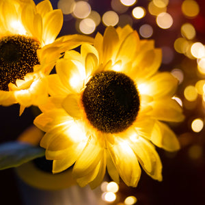 LED Sunflower Lamp | Decorative Atmosphere Light | Flowers | LED Night Light | Interior Bedroom | Decoration Bouquet Photo Props