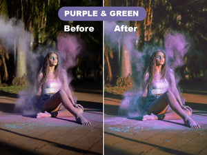 Purple & Green Profile (LUT) & Preset Joshua Griffen Photography